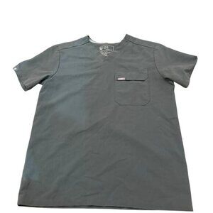 Figs men’s top has logo etched out "Bonsai" PO #4370 nursing medical sz S